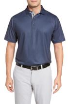 Men's Bobby Jones Xh20 Floral Print Polo, Size - Blue