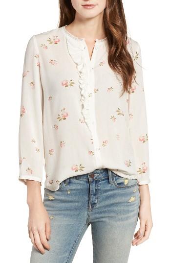 Women's Hinge Ruffle Top - Ivory