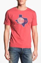 Men's Red Jacket 'texas Rangers' T-shirt - Red