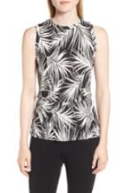Women's Boss Emirna Print Blouse - Black