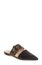 Women's Fendi Pearland Pointy Toe Mule .5us / 40eu - Black