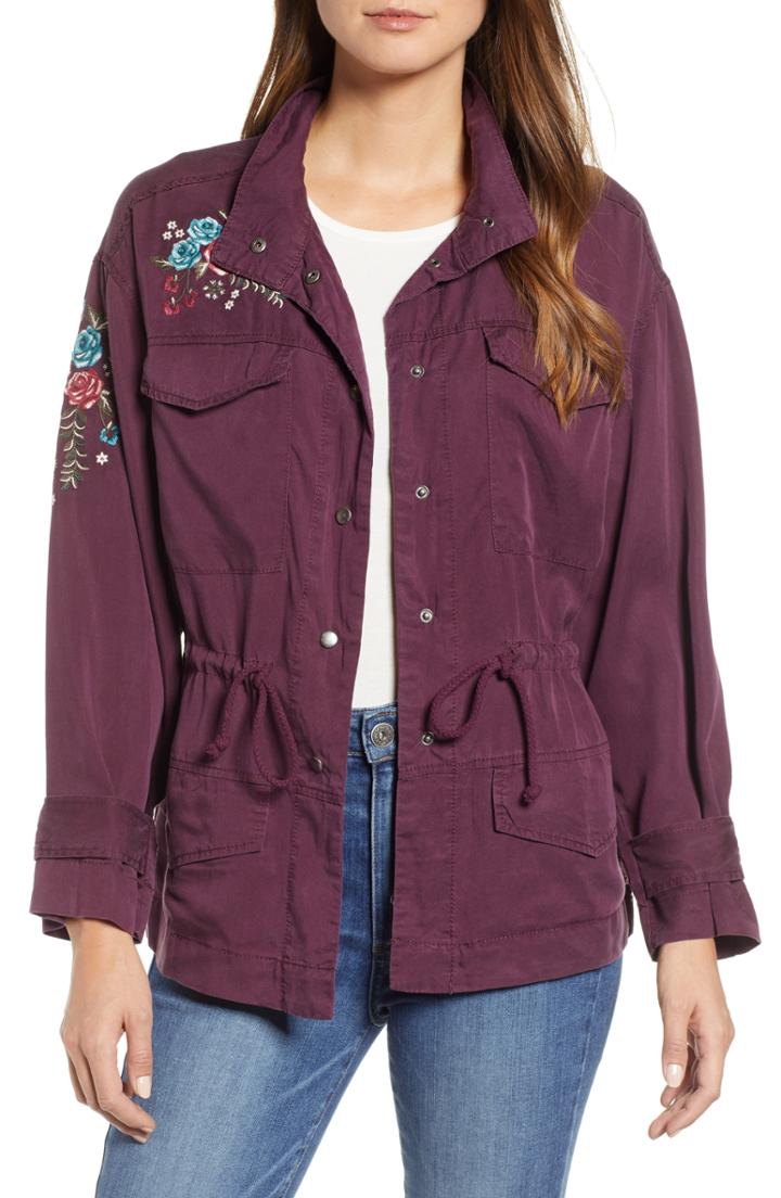 Women's Tdc Utility Jacket - Purple