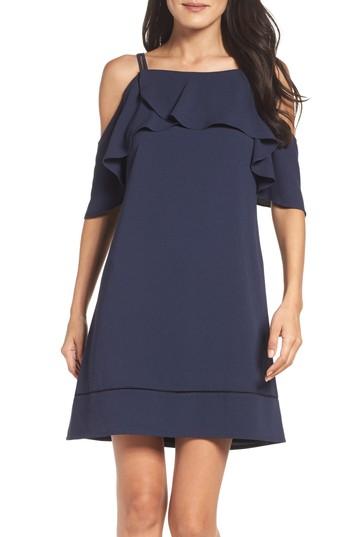 Women's Maggy London Cold Shoulder Dress - Coral