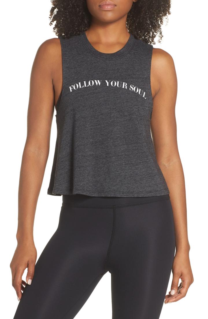 Women's Spiritual Gangster Follow Crop Tank