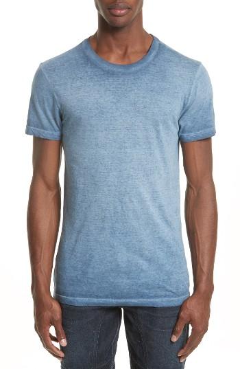 Men's Belstaff 'trafford' Cotton Crewneck T-shirt - Blue