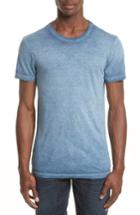 Men's Belstaff 'trafford' Cotton Crewneck T-shirt - Blue