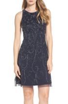 Women's Adrianna Papell Beaded Fit & Flare Dress