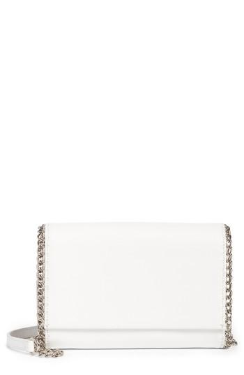 Women's Chelsea28 Faux Leather Wallet On A Chain - White