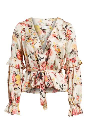 Women's Love Like Summer X Billabong Ruffle Wrap Top - Ivory