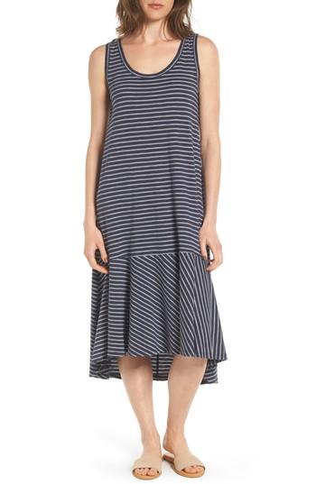 Women's Caslon Drop Waist Jersey Dress, Size - Blue