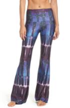 Women's Onzie Flare Leg Yoga Pants, Size M/l - Blue