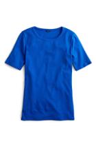 Women's Madewell Ribbed Baby Tee - White