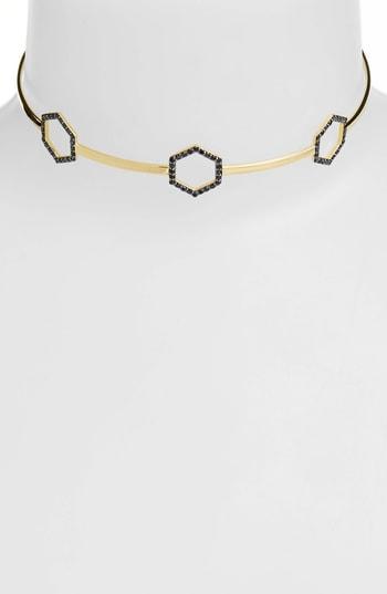 Women's Sterling Forever Geo Daze Station Choker