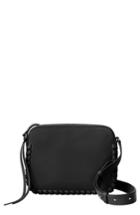 Allsaints Kepi Mini Leather Crossbody Bag - Black