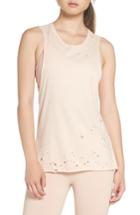 Women's Alo Distressed Tank Top - Pink