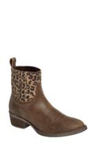 Women's Very Volatile Braya Western Bootie M - Brown