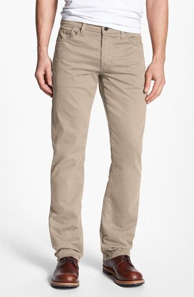Men's Ag 'protege Sud' Straight Leg Pants X 34 - Beige