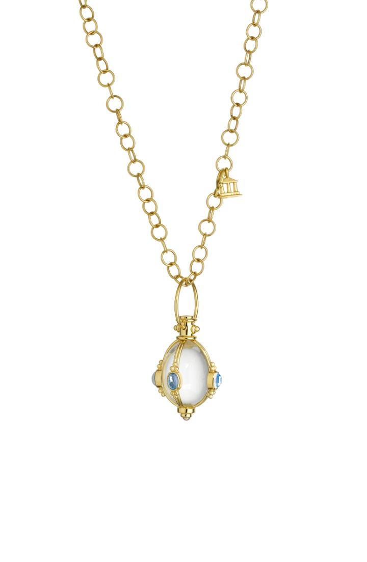 Women's Temple St. Clair Classic Moonstone & Rock Crystal Amulet