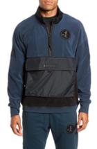 Men's Nike Nsw Air Force 1 Half Zip Jacket R - Blue
