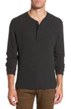 Men's Billy Reid Hartford Henley - Black