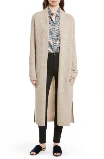 Women's Equipment Thoren Long Wool Cardigan - Beige
