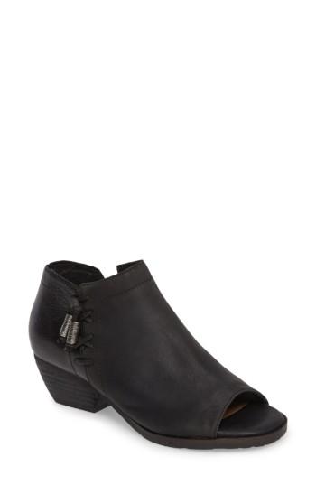 Women's Otbt Truckage Open Toe Bootie .5 M - Black