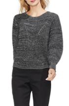 Women's Vince Camuto Lace-up Back Sweater - Black