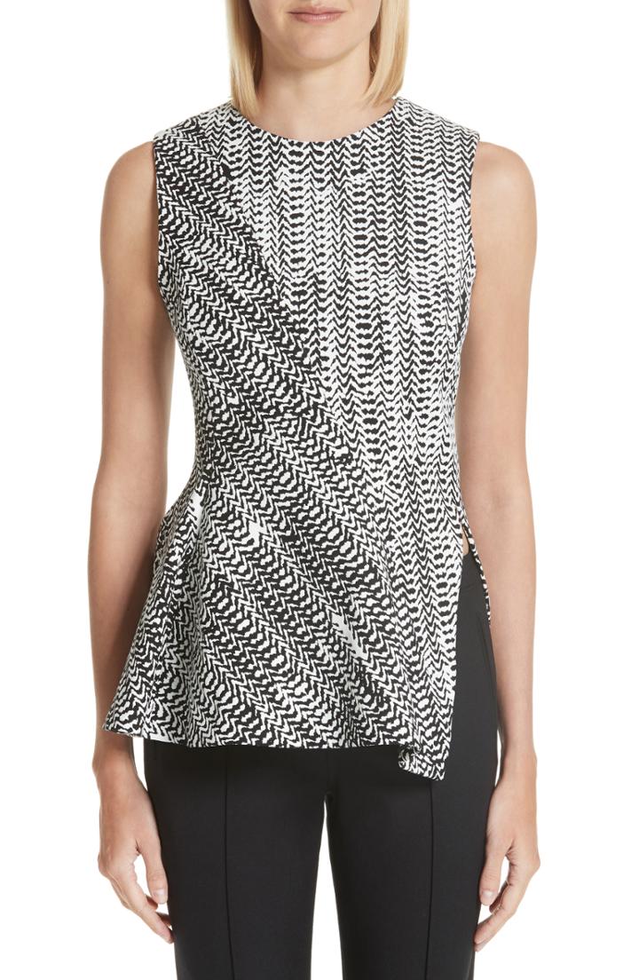 Women's Jason Wu Asymmetrical Peplum Top