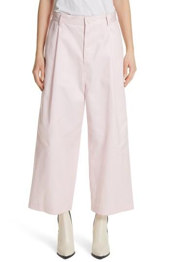 Women's Sofie D'hoore Wide Leg Pants Us / 34 Fr - Pink