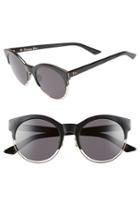 Women's Dior 'sideral 1' 53mm Sunglasses - Black/ Rose Gold