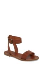 Women's Madewell The Boardwalk Ankle Strap Sandal M - Brown