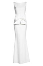 Women's Chiara Boni La Robe Bow Detail Sleeveless Gown
