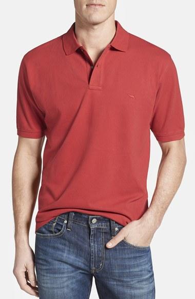 Men's Rodd & Gunn 'devonport' Original Fit Stretch Cotton Pique Polo - Red
