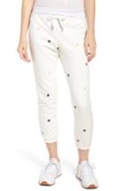Women's Pam & Gela Basic Star Sweatpants, Size - Ivory