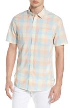 Men's Original Penguin P55 Woven Shirt - Blue