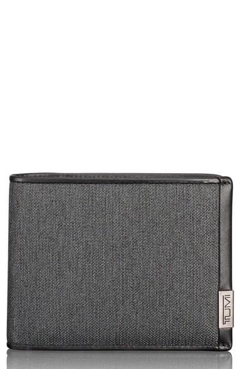 Men's Tumi Alpha - Global Pass Case Wallet - Grey