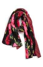 Women's Bp. Floral Scarf, Size - Pink
