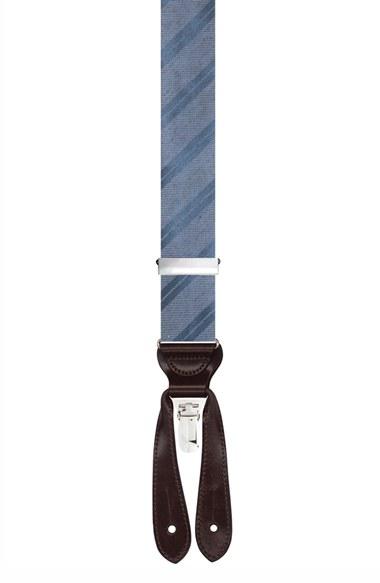 Men's Trafalgar 'modena' Silk Suspenders