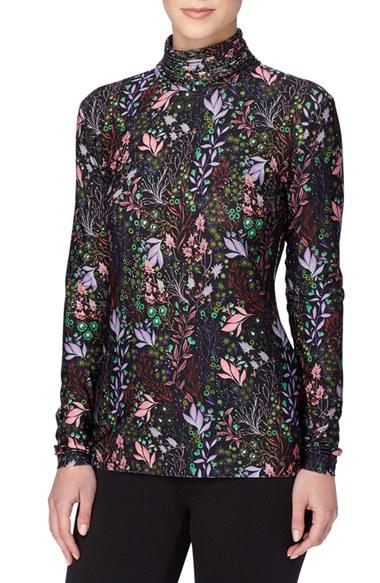 Women's Catherine Catherine Malandrino 'mari' Floral Print Top