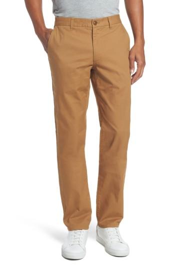 Men's Bonobos Slim Fit Flannel Lined Chinos X 30 - Beige