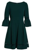 Women's Eliza J Bell Sleeve Dress - Green