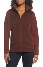 Women's The North Face Indi 2 Hooded Knit Parka - Red
