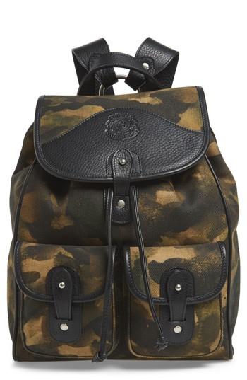 Ghurka Blazer Canvas Backpack - Green