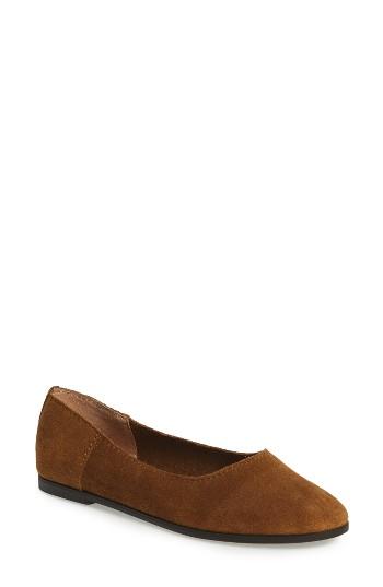 Women's Lucky Brand Calandra Flat M - Brown