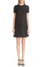Women's Valentino Scallop Detail Dress - Black