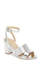 Women's Etienne Aigner Layla Ankle Strap Sandal M - Metallic