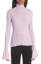 Women's Cinq A Sept Zabrina Flare Cuff Sweater - Purple