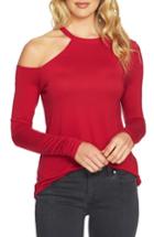 Women's 1.state Cold Shoulder Top - Red