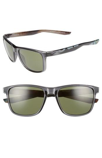 Men's Nike Unrest 57mm Sunglasses - Matte Obsidian/ Grey Silver