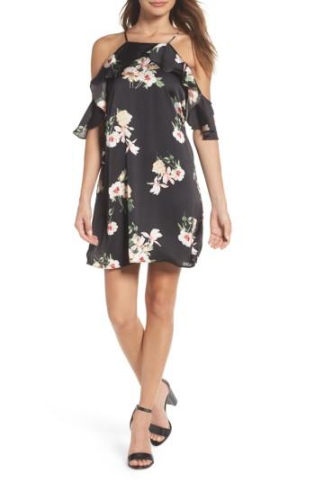 Women's 19 Cooper Cold Shoulder Dress - Black